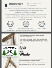 Load image into Gallery viewer, 6" Premium Medium Whole Antler Chew